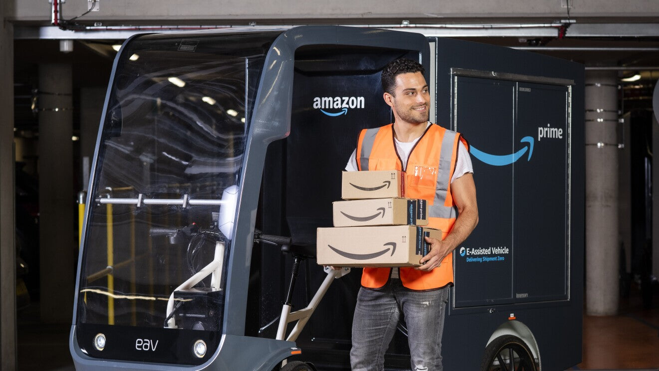 Eav Bike Amazon Rider Delivery 