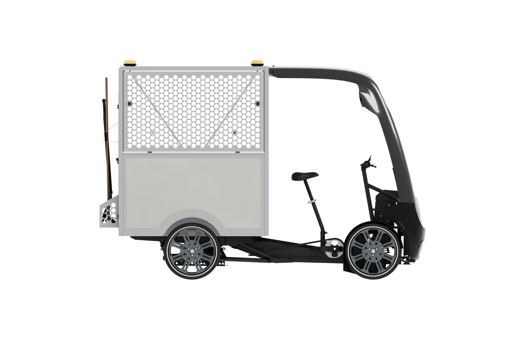 Eav Cage Bike - Electric Urban E-Cargo Bike for Commercial Operations ...